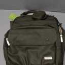 KeaBabies Diaper Bag Backpack - Multifunctional Travel Diaper Back Packs, Maternity Baby Changing Bags, Compact 18L Capacity, PU Leather, Waterproof, Unisex, Nappy Changing Pad (Dark Olive)