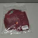 CSDAJIO Women's Cutout Keyhole Front Cropped Tee Lace Short Sleeve Sexy Top Ruched See Through Fitted T Shirt Burgundy, M