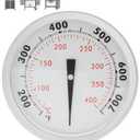 67088 67731 Accurate Lid Grill Thermometer for Weber Genesis Grill Replacement Genesis E310 E330 S330, Thermometer Gauge for Most Weber Genesis Parts GS4 2 &Summit SER, 2 3/8" Dia