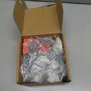 homdiy 30 Pack Cabinet Knobs Brushed Nickel Drawer Knobs - Solid Zinc Alloy Kitchen Pulls HD6050SNB Cabinet Hardware for Dresser Drawers