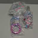 56 Pack Princess Jewelry for Girls Princess Dress Up Accessories Kids Play Jewelry for Girls Included Crown Wand Necklace Bracelet Rings Earrings Great as Princess Party Decoration