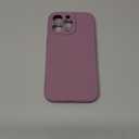Vooii Compatible with iPhone 15 Pro Max Case, Upgraded Premium Silicone, [Camera Protection] [Soft Anti-Scratch Microfiber Lining] Shockproof Phone Case for iPhone 15 Pro Max 6.7" - Lavender Purple