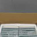 Lovdeco Soft Blue Glass Subway Tile, Glass for Bathroom Kitchen Shower Backsplash Wall, 3 x 6 Inches, 4 Sq.Ft.