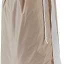 HOMEST XL Nylon Laundry Bag with Strap, Large Dirty Garments Organizer, Easy Fit a Hamper or Clothing Basket, Can Carry Up to 4 Loads of Clothes, Beige
