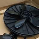 Lasko Pedestal Fan, Oscillating Fan for Bedroom with Adjustable Height and 3 Cooling Speeds, Portable, 18", Black, 1827