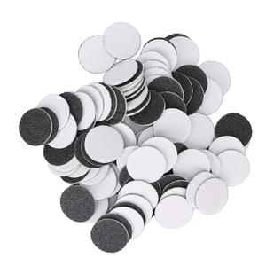 100pcs Replacement Sandpaper Discs, Self-Adhesive Pedicure Tool Sandpaper Electric Callus Remover Accessory for Men Women Dead Cracked Hard Skin (180# Fine)