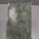 Artificial Plants Faux Greenery Branches,Eucalyptus Leaves Long Stems, Fake Silk Dollar Leaf Spray for Vase Filler Wedding Office Home Dcor (4Pcs Green)