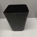ZXJ Small Trash Can - Waste Basketbin - 1.8 Gallon -Black - Bathrooms, Laundry Room, Kitchens, Offices