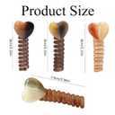 8 Pcs Telephone Line Wire Hair Bands Heart Design Spiral Ponytail Holders Elastic Hair Ties Straight Phone Cord No Damage Coil Hair Accessories for Women