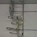 2 TieShower Organizer, Silver, Length 2ft