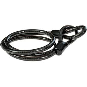 Police Heavy Duty Bike U Lock with Cable – 1” Hardened Steel Bicycle Lock, 48” Cut-Resistant Cable, Waterproof Anti-Theft U-Lock for Bikes, E-Bikes, Scooters, Motorcycles & Outdoor Equipment