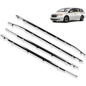 Window Molding Weatherstrip Seal Compatible With 11-17 Odyssey