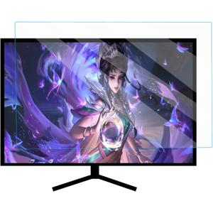 Anti Glare Film TV Screen Protector, Anti Blue Light Monitor Filter, Guard Against Radiation, Relieve Eye Strain Protection Eyes and Sleep Better for 32/43/50//55/67in LCD, LED Ect