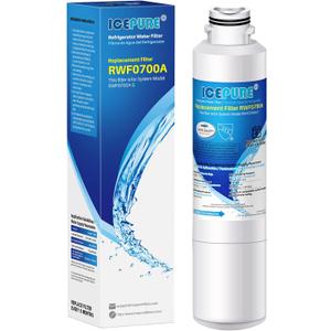 ICEPURE DA29-00020B Refrigerator Water Filter Replacement for Samsung DA29-00020B, DA29-00020A, HAF-CIN,RF263BEAESR, RF28HFEDBSR, RF261BEAESR, RF28JBEDBSG, DA97-08006A 1PACK