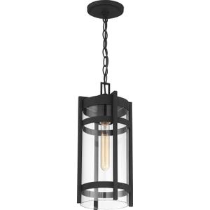 Nuvo 60/6574 Tofino 1 Light Hanging Lantern,Textured Black