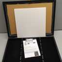 Grhonior 7 Wands Display case Universal Wizard Magic Wand Stand Wall Mount Lockable Wood magiquest Wand Vertical Hanging Holder Box Rack for Wand Collection (Small)