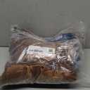 Bedsure Satin Sheets Full Size - 4 Piece Silky Bedsheets with 15 Inches Deep Pocket Fitted Bedsheet,1 Flat Sheet, 2 Satin Pillowcases, Good for Hair & Skin (Full, Coffee)