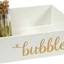 White Bubble Bottle Tray