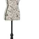 FDW Manikin 60-67Height Adjustable Female Dress Model Display Torso Body Tripod Stand Clothing Forms (CM, 60-67 Inches)