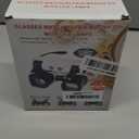 Magnifying Glasses for Close Work, Jewelers Magnifying Glass with Light & 5 Interchangeable Lens Pairs(2X 4X 6X 10x 13x), Headband Loupe Magnifier for Watch Repair,Crafts, w/Storage Case