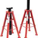 Sunex 1410 10-Ton, High Height, Pin Type, Jack Stands, Pair