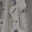 LUXE Bidet NEO 185 - Dual Nozzle, Self-Cleaning, Non-Electric Bidet Attachment for Toilet Seat, Adjustable Water Pressure, Rear & Feminine Wash (White)