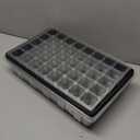 MIXC Seedling Trays Seed Starter Tray, 5-Pack Mini Propagator Plant Grow Kit Greenhouse with Humidity Vented Domes and Base for Seeds' Starting (40 Cells Per Tray, Total 200 Cells), Black