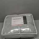 KASENTEX King Size Comforter Set 3 Piece,Seersucker Breathable Fabric,Lightweight Fluffy Down Alternative,Box Stitch Quilting, All Season Machine Washable with 2 Pillow Shams,Sage Green