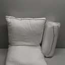 Utopia Bedding Bed Pillows for Sleeping Standard Size (Grey), Set of 2, Soft & Fluffy Pillow with Down Alternative Filling, Cooling, Hotel Quality, Gusseted Pillow for Back, Stomach or Side Sleepers