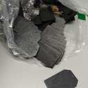 TOPZEA 200 Pieces 3"x2" Wood Chalkboard Tags Bulk, Double-Sided Hanging Name Labels Mini Chalkboard Sign with String for Christmas Stocking, DIY Gift, Party Favors & Craft Supplies