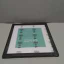 LaVie Home 11x14 Picture Frame, 11 x 14 Frame Display Pictures 8x10 with Mat or 11x14 Without Mat, Stable and Sturdy Black Frame and Polished Plexiglass, Horizontal and Vertical Format of The Walls