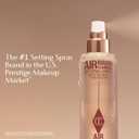 Charlotte Tilbury Airbrush Flawless Setting Spray - Ultra-Fine Hydrating Mist to Prime & Set Face Makeup For Up to 16Hr - Soothes, Blurs Pores & Calms Skin