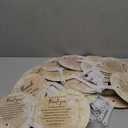 100 Pcs Wedding Hand Fans Bulk Plastic Handheld Wedding Favor Fans for Guests Thank You for Celebrating with Us Greenery Fan with Handle for Ceremony Bridal Shower Party(Lace)