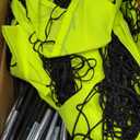 Soccer Goal, Soccer Goals for Backyard, 6x4 Ft Portable Pop Up Soccer Net Set, Soccer Training Equipment with Soccer Ball, Ladder and Cones (Yellow)