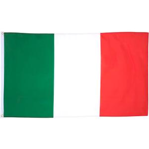AZ FLAG - Italy Flag - Large 5x8 Ft - 100D Polyester Italian Big Banner with Two Metal Grommets - Fade Resistant - Vivid Colors - 5' x 8' Feet - 250x150 Cm