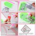 Knitgrip Graduation Cap Decoration Kit Pink Bow Diamond Grad Cap Topper for Her Graduation Gifts Glitter 2026 Diamond Painting Art Grad Hat Decorations for Girls DIY Craft Class of 2026 Graduate Gifts