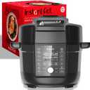 Instant Pot Duo Crisp Ultimate Lid,13-in-1 Air Fryer&Pressure Cooker Combo, Saut, Slow Cook, Bake, Steam, Warm, Roast, Dehydrate, Sous Vide&Proof, App With Over 800 Recipes,1500 watts,6.5 Quart,Black