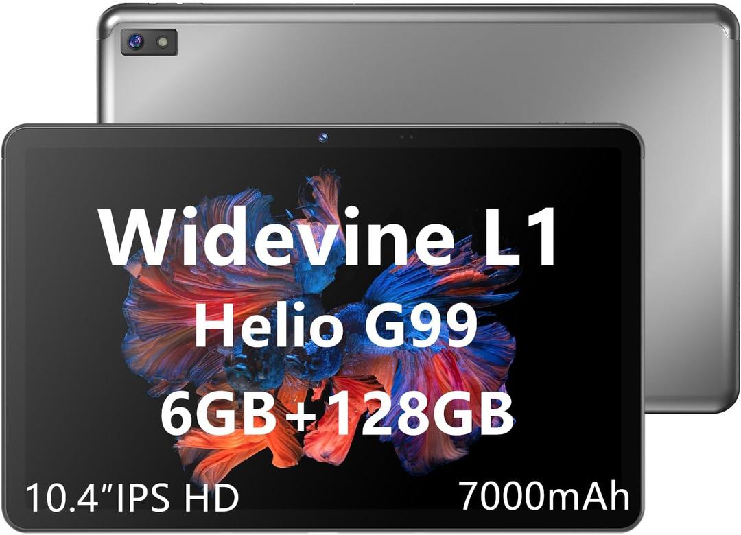 LincPlus T3 Tablet 10.4inchs Tablets Computer Android 2K Screen,MediaTek Helio G99, 6GB RAM + 128GB ROM + Expand, 8+13MP Dual Camera, 7000mAh, WiFi, GPS (T3-6G)