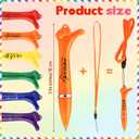 2 x Sayglossy 24 Sets Thumbs up Inspirational Ballpoint Pens with Lanyard, Teacher Appreciation Gifts, Cna Week Gifts with Encouraging Quotes, Cute Desk Decor(Employee)