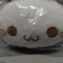 Cat Stuffed Animals, Soft Cat Plush Pillow Kawaii Kitten Stuffed Animal Toy Gifts for Kids (White Round Eyes, 13.7")