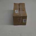 Dahey Artificial Eucalyptus Stems in Small Ceramic Vase Centerpiece Table Decorations Modern Farmhouse Decor Fake Eucalyptus Plants with Vase for Bathroom Kitchen Shelf Living Room Home Decor, White (Medium)