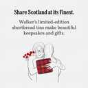Walker’s Kilted Girl Shortbread Cookie Tin - Authentic Shortbread Cookies from Scotland, 4 Petticoat Tails, 12.7oz (EXP 11/30/25)