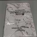 Homaxy Faux Leather Heat Resistant Placemats for Dining Table Set of 12, Waterproof Wipeable Washable PU Table Mats, Easy to Clean Anti-Slip Place Mats, 11.8" x 17", Marble