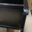 Red Lantern Elegant End Table - Antique Black 22"D x 14"W x 22"H