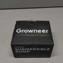 GROWNEER 550GPH Submersible Pump 30W Fountain Water Pump, 2000L/H, with 7.2ft High Lift, 3 Nozzles for Aquarium, Fish Tank, Pond, Hydroponics, Statuary, Pool