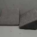 30D Foam Dog Ramp for Stairs for Small Dogs Cats, Pet Steps Stairs for Staircase Stairs with Anti-Slip Bottom and Self-Sticky Pads to Fix Suitable for Dogs Cats Grey(6Pack Grey)