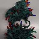 Warm Multi Color Christmas Lights - 20 ft String of 105 Incandescent Mini Bulbs Multifunctional Lighting Modes, for Decorative, Bedroom, Outdoor, Xmas Twinkle Tree Lights with Green Wire Total 21.6 ft