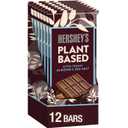 HERSHEY'S Plant Based Extra Creamy with Almond and Sea Salt Candy Bar, 1.55 oz (12 Count) (EXP 09/01/25)