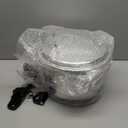 16 Quart Pressure Cooker, 10 Psi Induction Compatible Pressure Canner w/Stainless Steel Honeycomb Base, Heavy Gauge Aluminum, Quality Steamer Rack Included