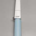 YSAGi Leather Desk Protector, Office Mat, Large Mouse Mat, Non-Slip PU Leather Blotter, Laptop Pad, Waterproof Writing Pad for Office and Home (Baby Blue, 35.4" x 17")